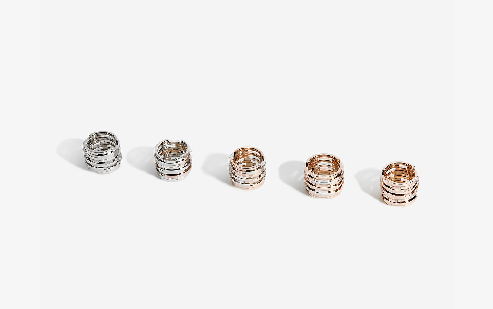 Jewellery Photography of Maison Dauphin jewllery rings by Packshot Factory