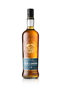 White background Explorer of Loch Lomond whisky bottle