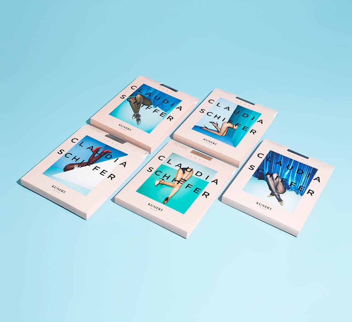 Artwork Photography of Claudia Schiffer tighs by Packshot Factory
