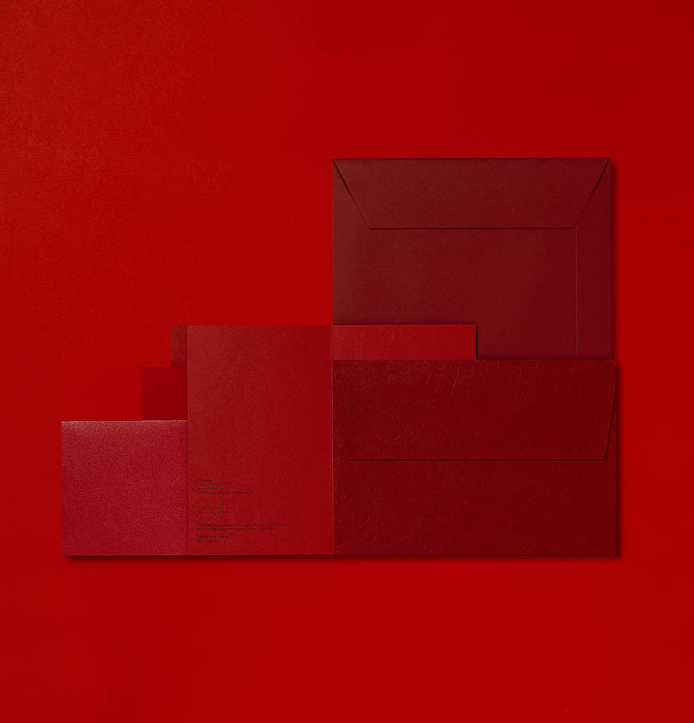 Artwork Photography of Envelope samples by Packshot Factory