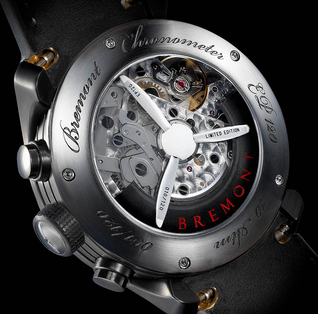 Packshot Factory - Black background - Bremont men's watch