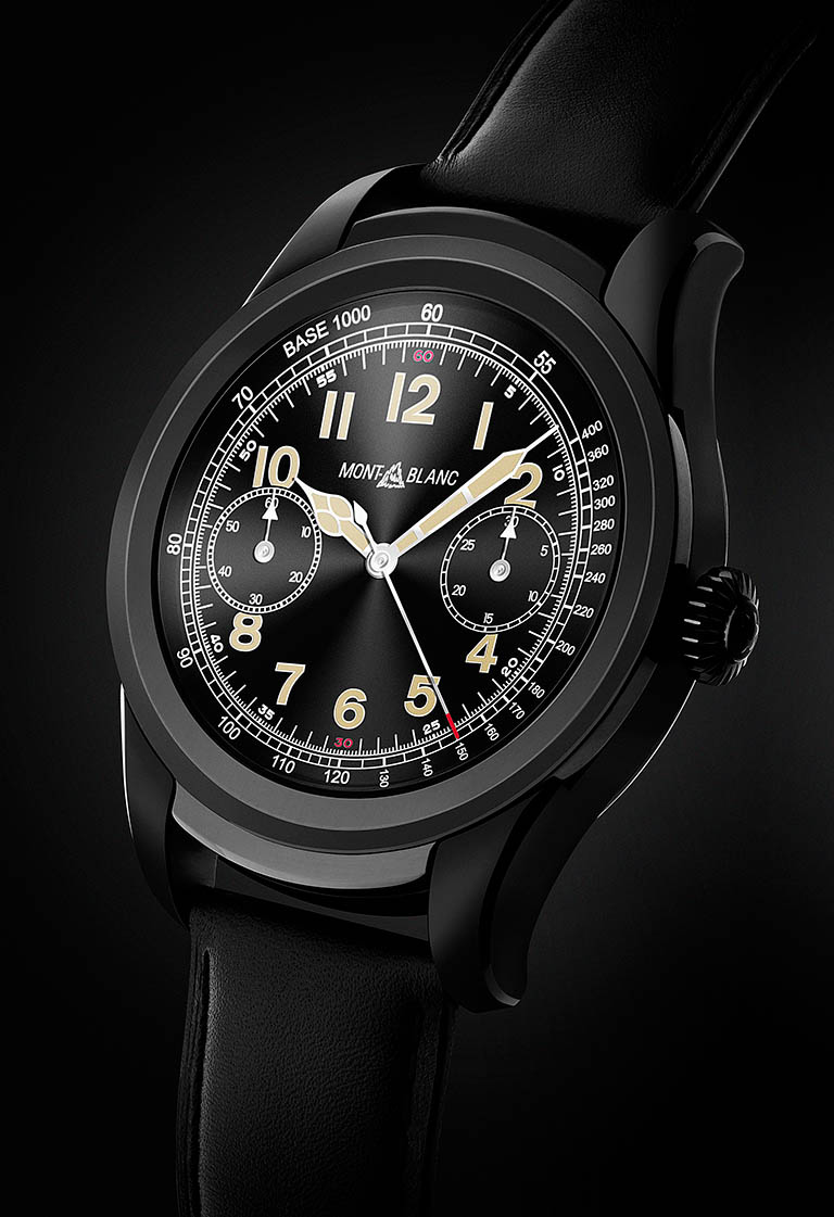 Packshot Factory - Black background - Mont Blanc watches