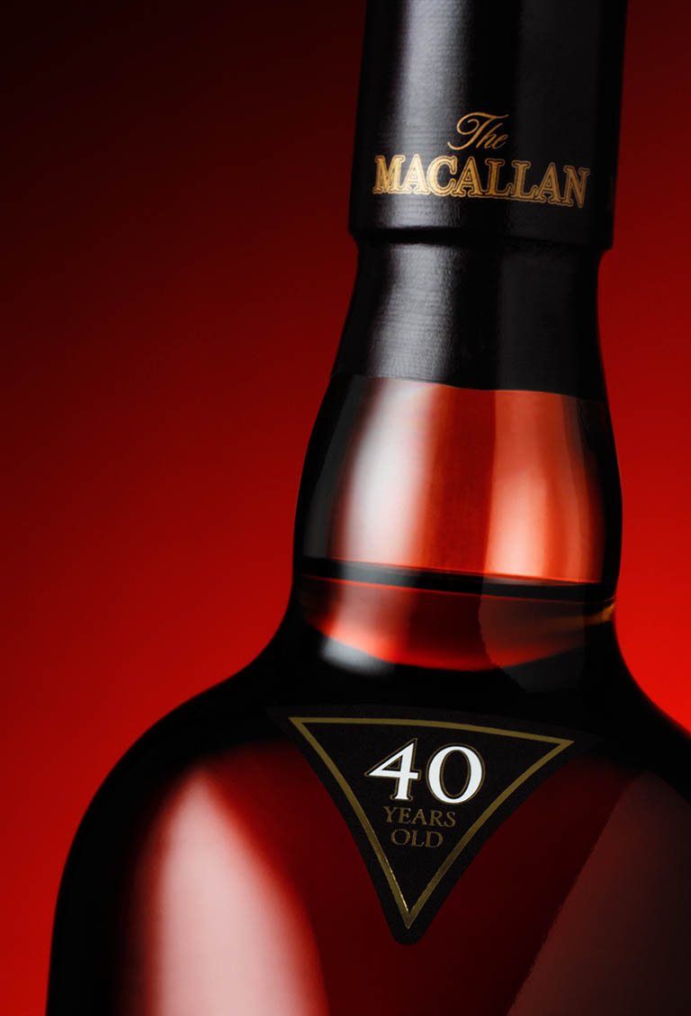 Packshot Factory - Bottle - Macallan whisky bottle