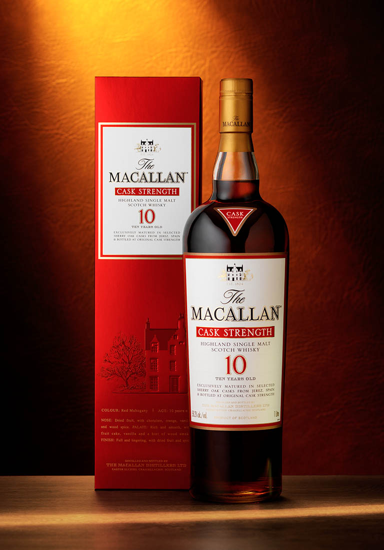 Packshot Factory - Bottle - Macallan whisky bottle