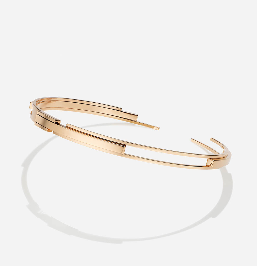 Packshot Factory - Bracelet - Maison Dauphin gold band