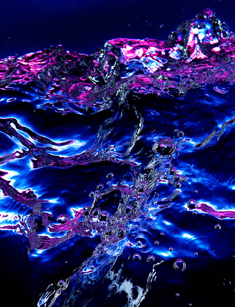 Packshot Factory - Bubble - Abstract water splash