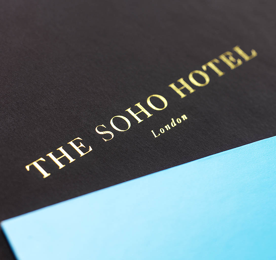 Packshot Factory - Collateral - The Soho Hotel artwork