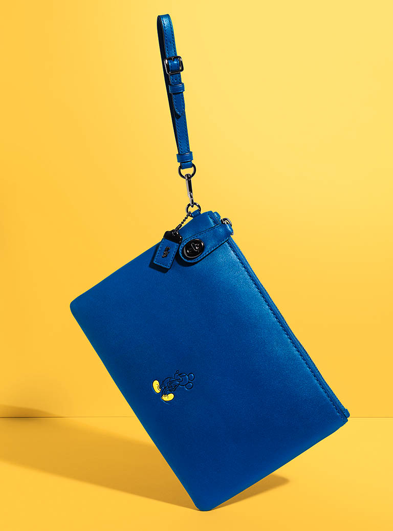 Packshot Factory - Coloured background - Coach leather purse