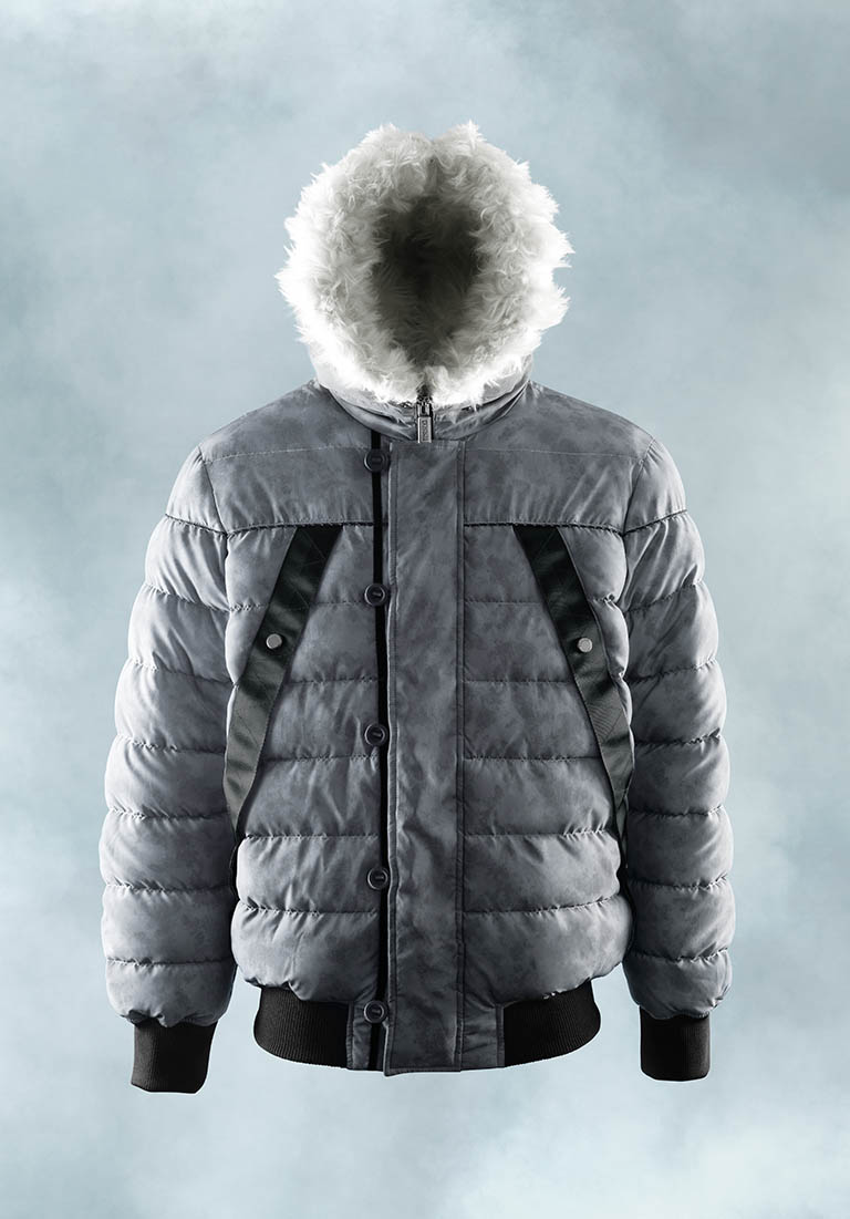 Packshot Factory - Coloured background - Hunter winter jacket