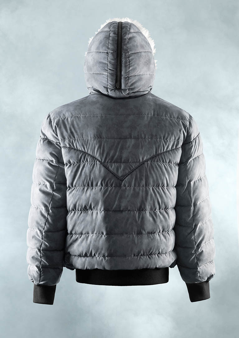 Packshot Factory - Coloured background - Hunter winter jacket