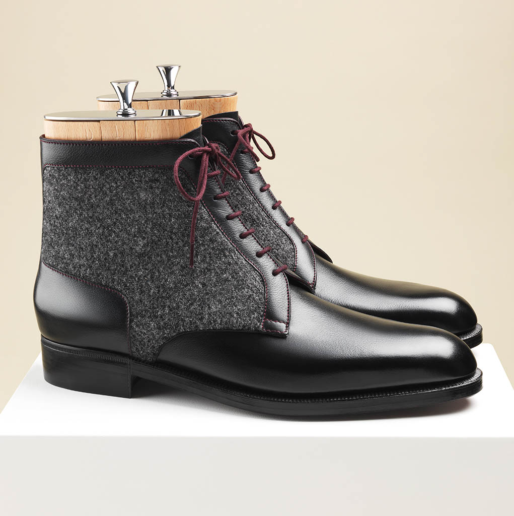 Packshot Factory - Coloured background - Jon Lobb men's boots