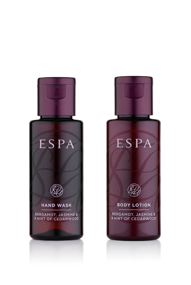 Cosmetics Photography of ESPA body care products by Packshot Factory