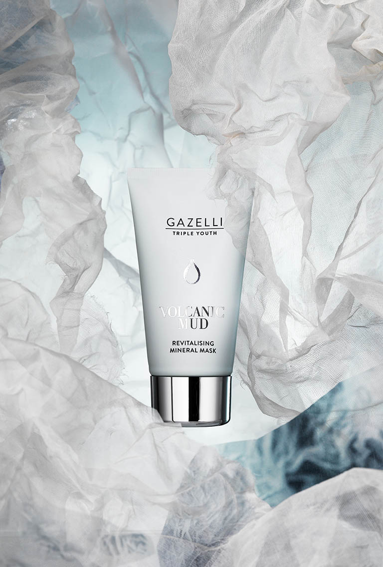 Cosmetics Photography of Gazelli mineral mask by Packshot Factory