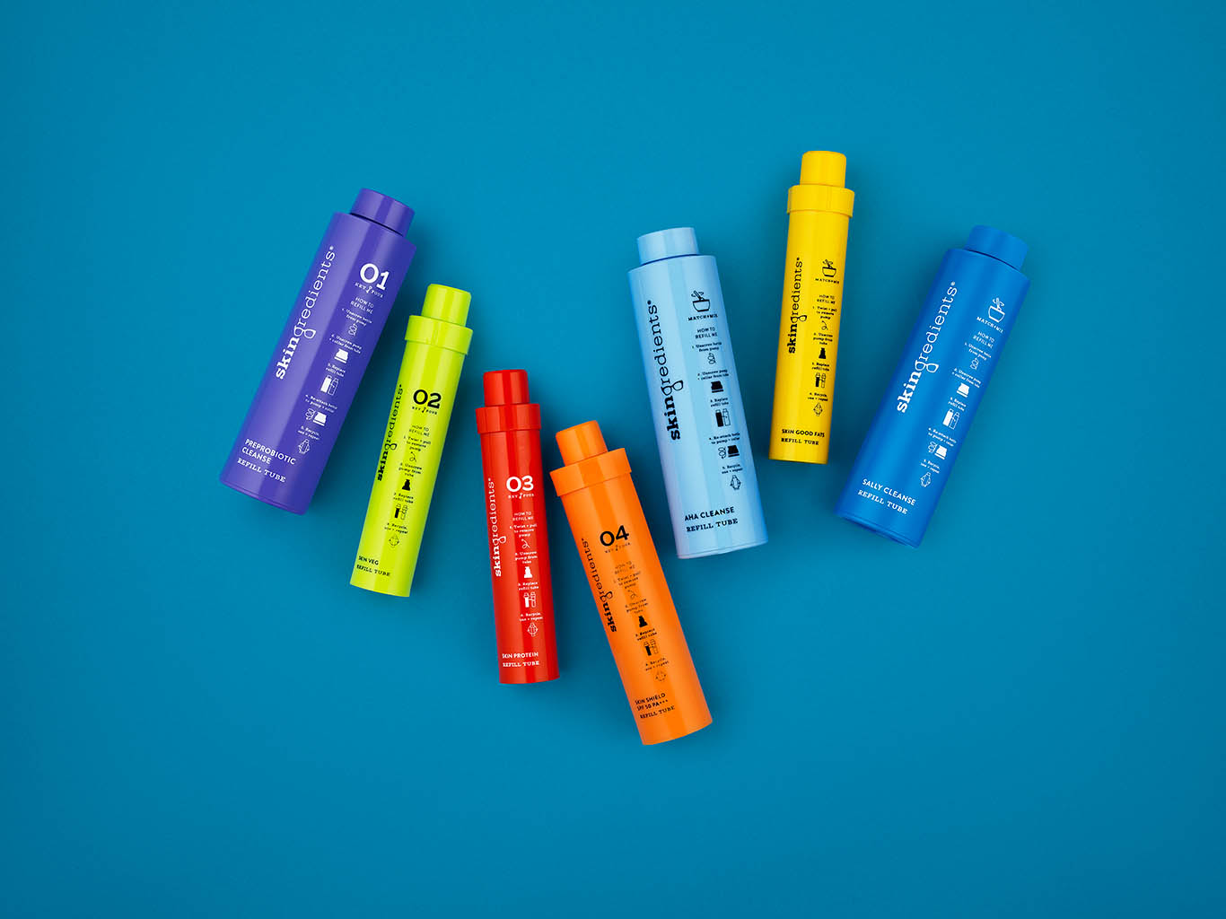 Cosmetics Photography of Skin Gredients skin care products by Packshot Factory