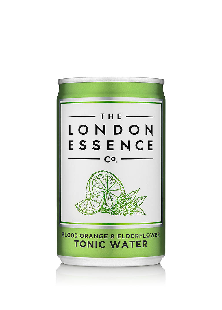 Drinks Photography of London Essence tonic water can by Packshot Factory