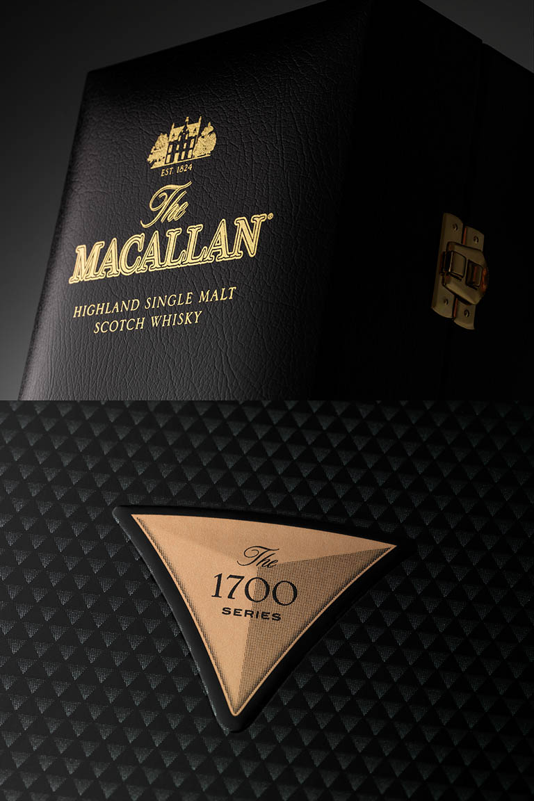 Drinks Photography of Maccallam whisky box by Packshot Factory