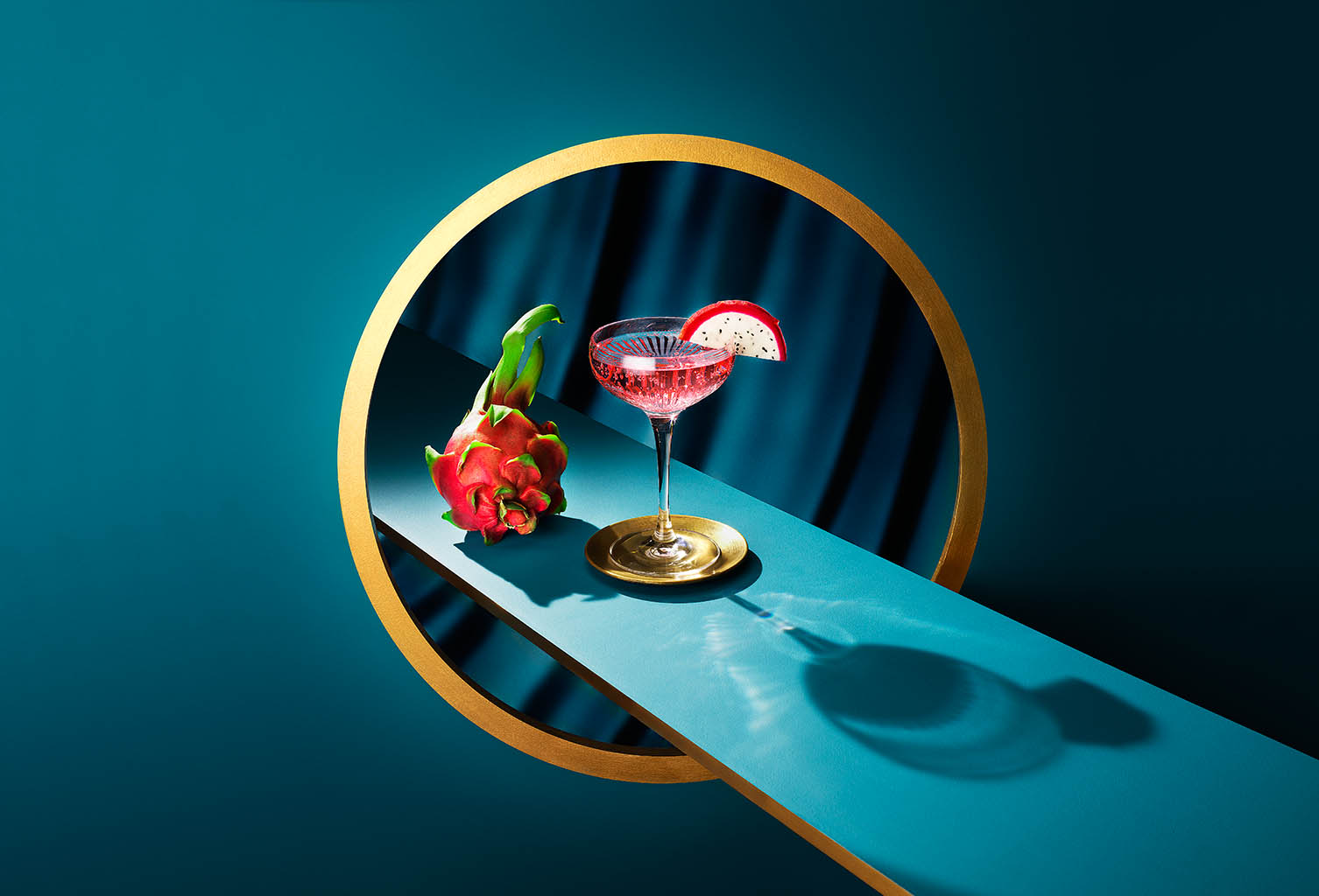 Drinks Photography of Moet & Chandon cocktail serve by Packshot Factory