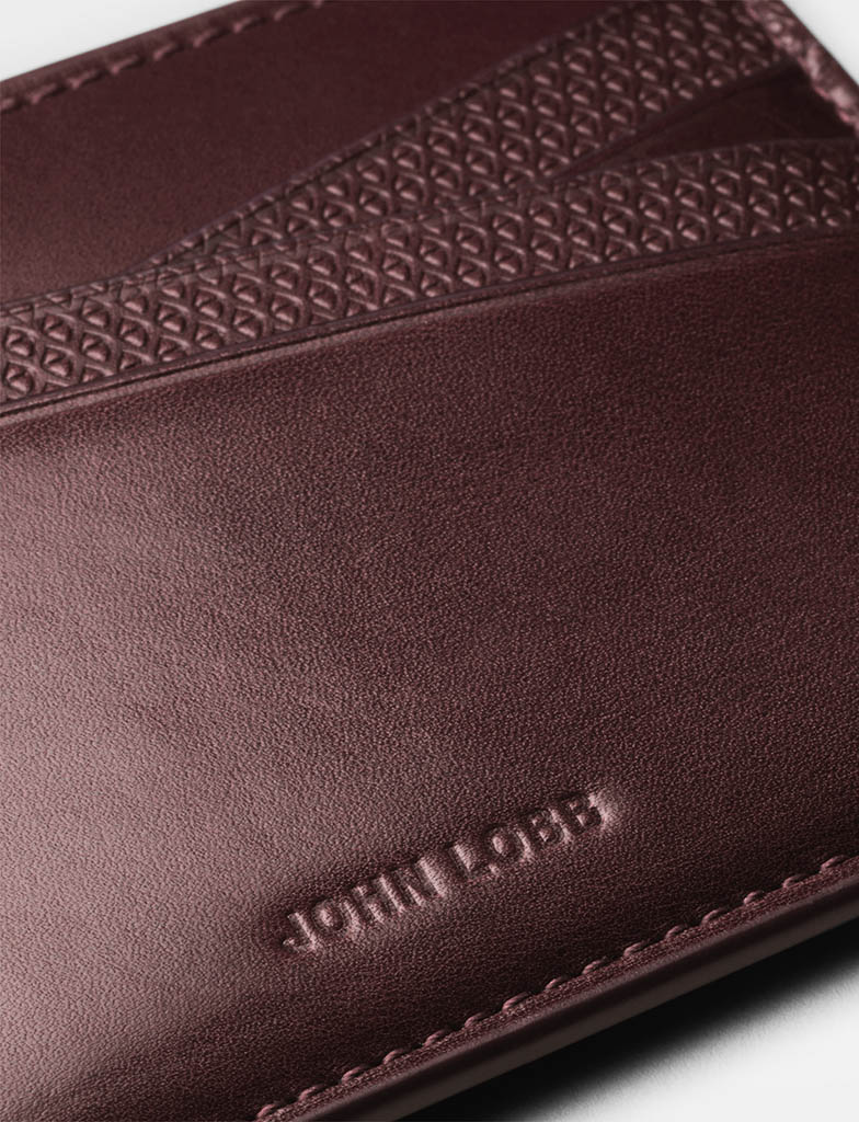 Fashion Photography of John Lobb leather wallet by Packshot Factory