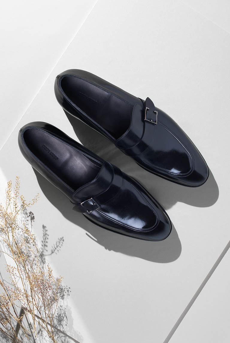 Fashion Photography of John Lobb men's leather shoes by Packshot Factory