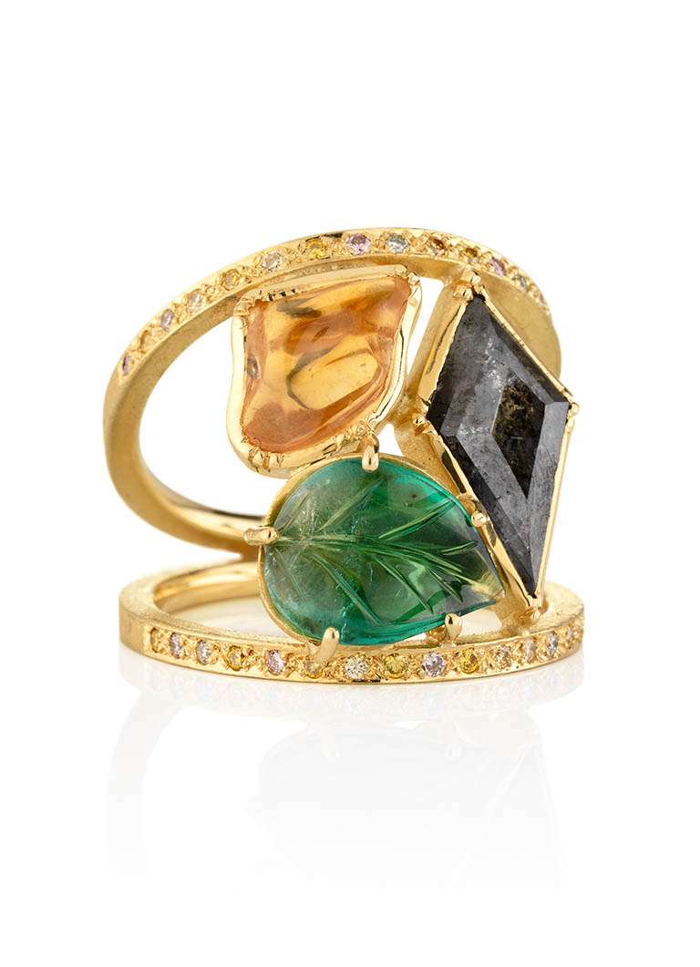 Packshot Factory - Fine jewellery - Book Gregson rings with precious stones