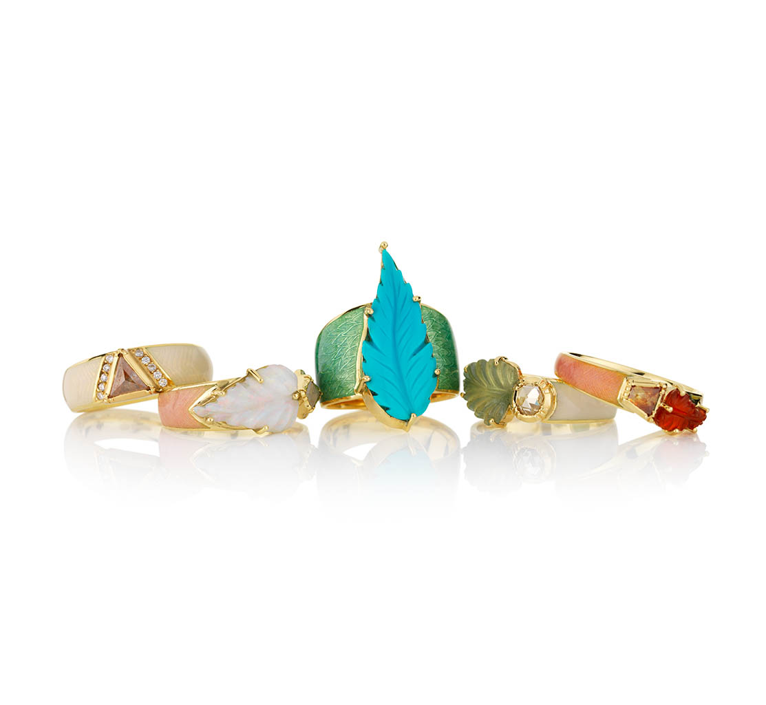 Packshot Factory - Fine jewellery - Book Gregson rings with precious stones