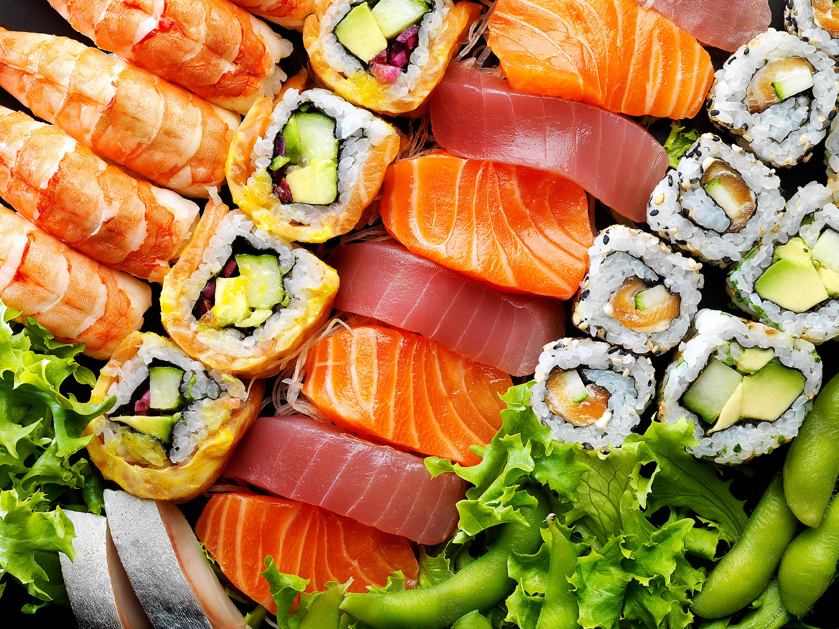 Packshot Factory Fish Itsu sushi platter