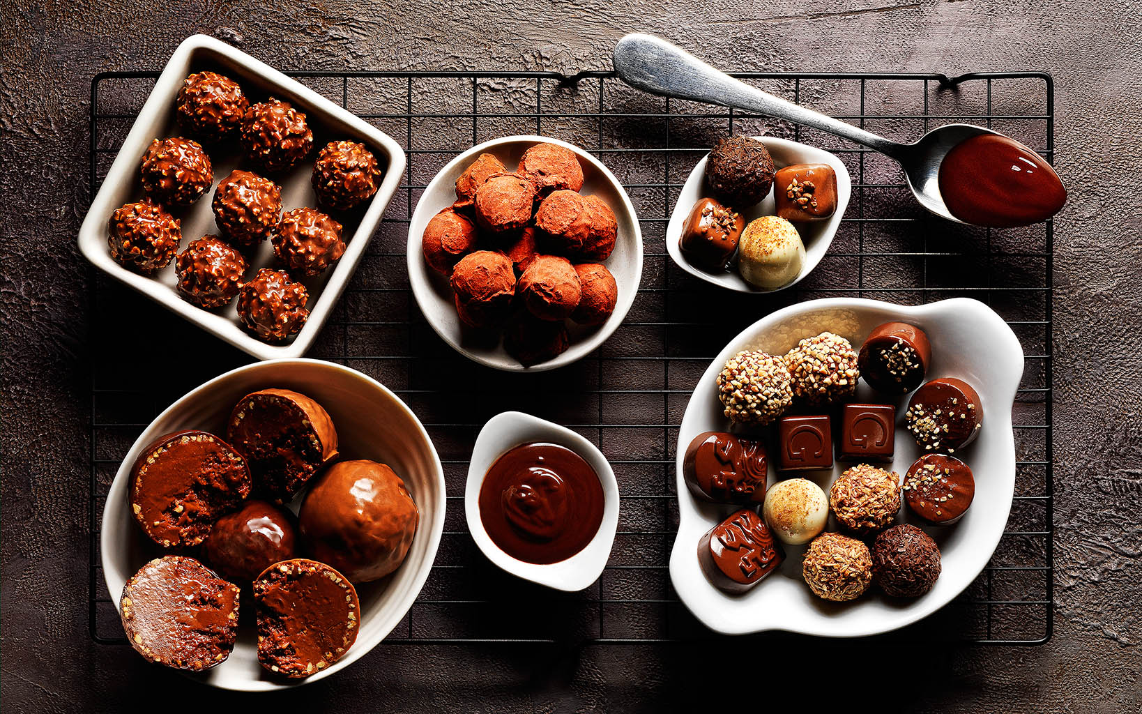 Food Photography of Godiva chocolates by Packshot Factory
