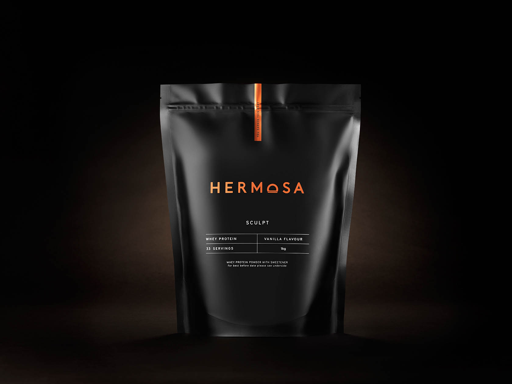 Protein Powder Pouch Packshot Factory - Food Photography - Hermosa protein powder pouch