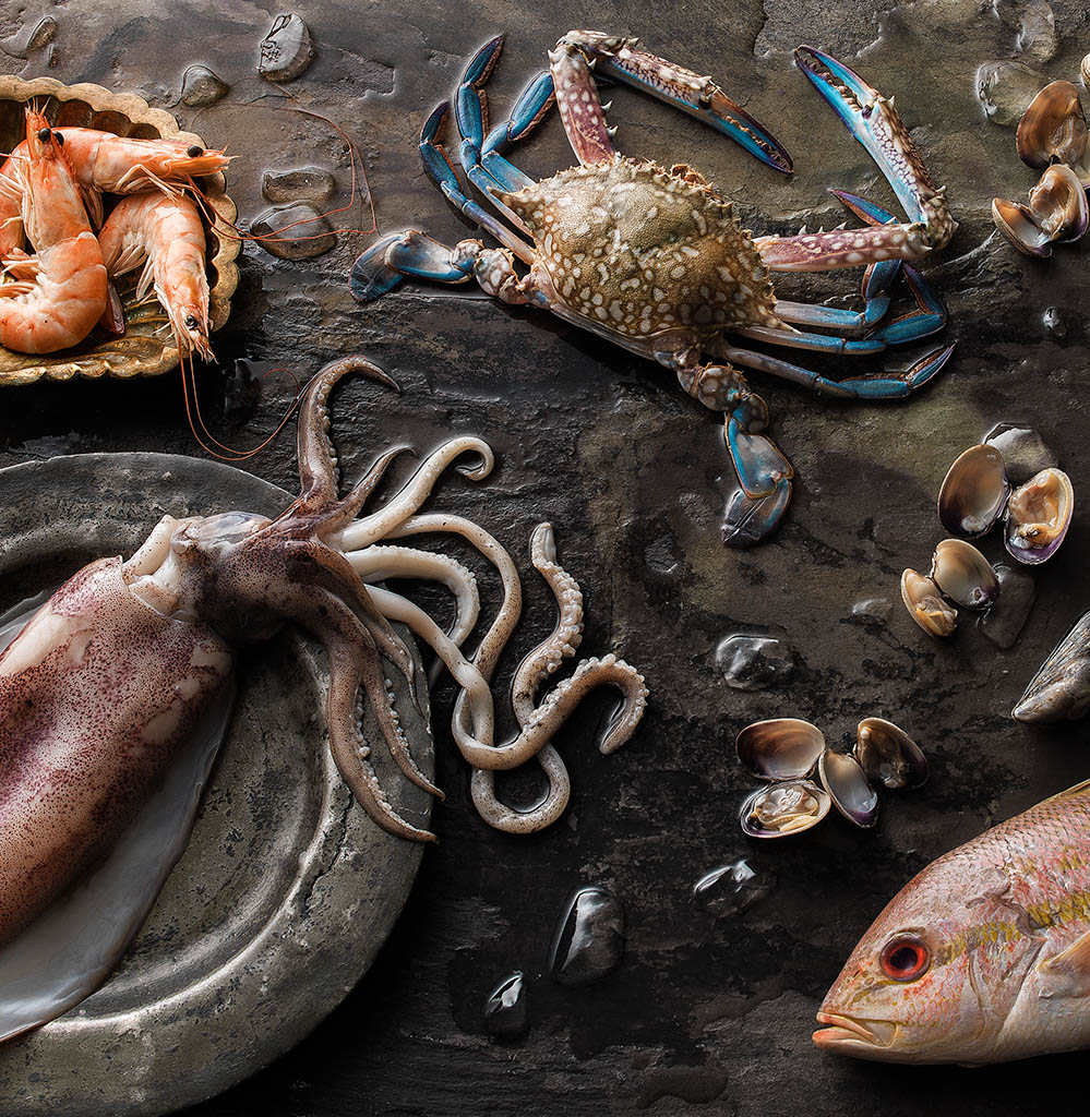 Food Photography of Seafood by Packshot Factory