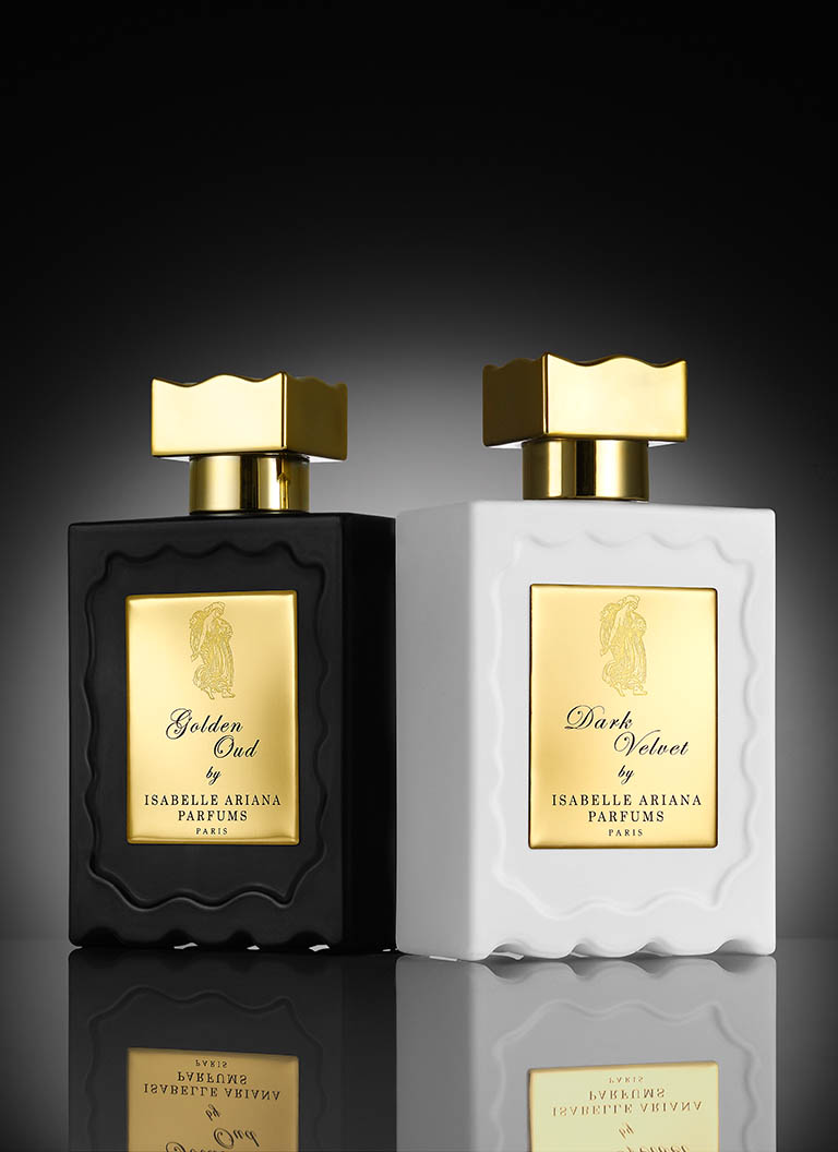 Packshot Factory - Fragrance - Isabelle Ariana perfume bottles