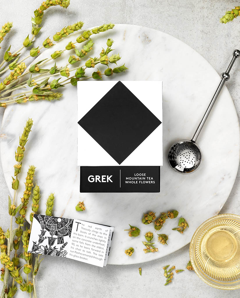 Packshot Factory - Glass - Grek loose tea flowers