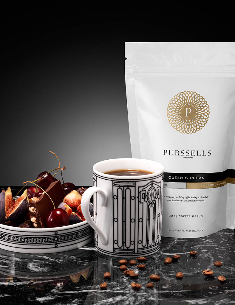 Packshot Factory - Glass - Purssells coffee