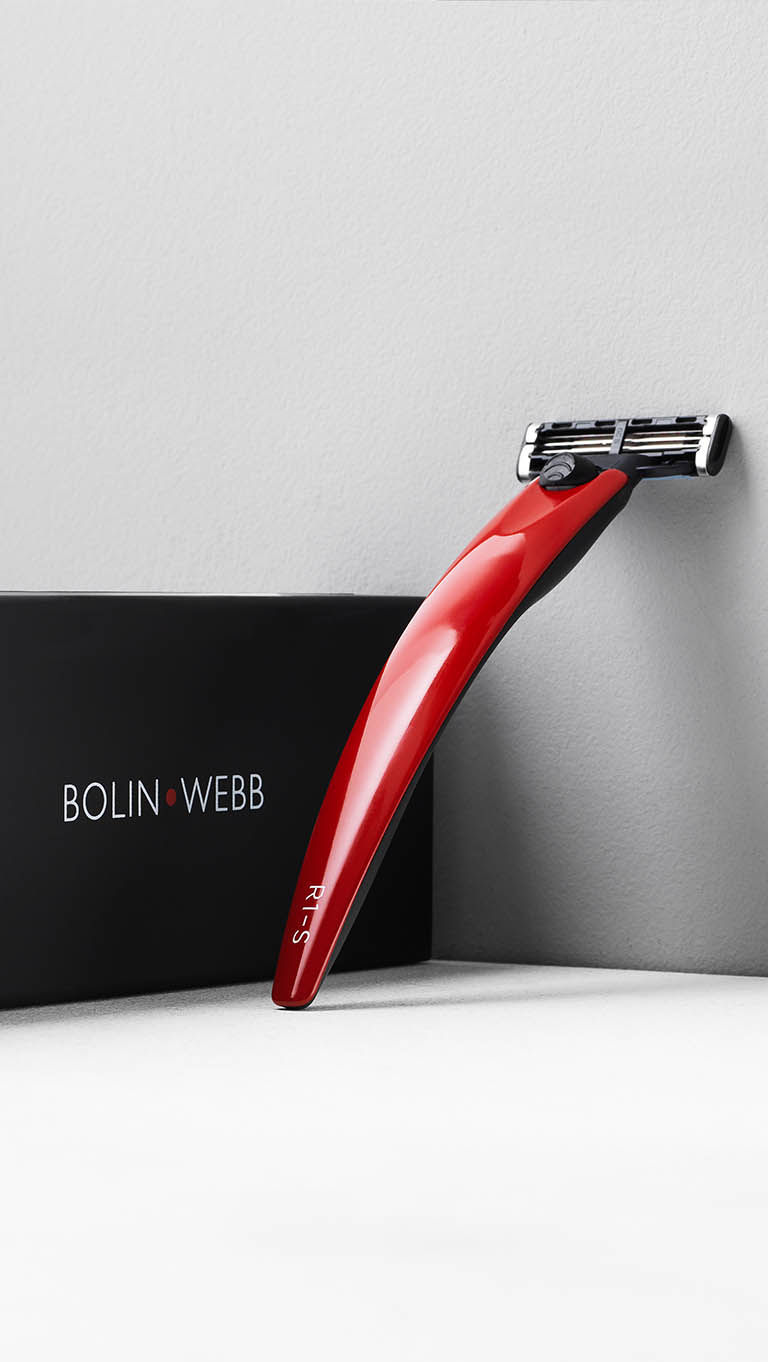 Packshot Factory - Grooming - Bolin and Webb razor