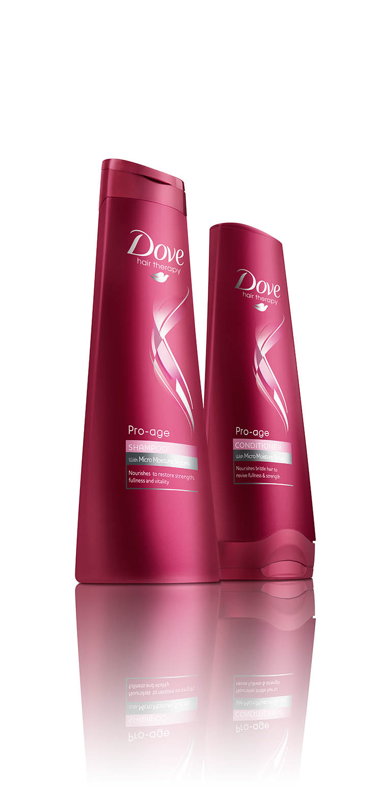 Packshot Factory - Haircare - Dove hair care products