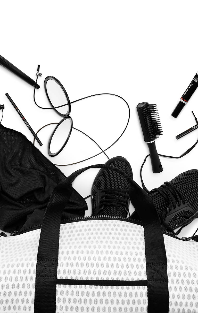 Packshot Factory - Haircare - SportFX training essentials bag