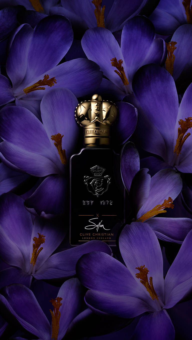 Packshot Factory - Ingredients - Clive Cristian fragrance bottle