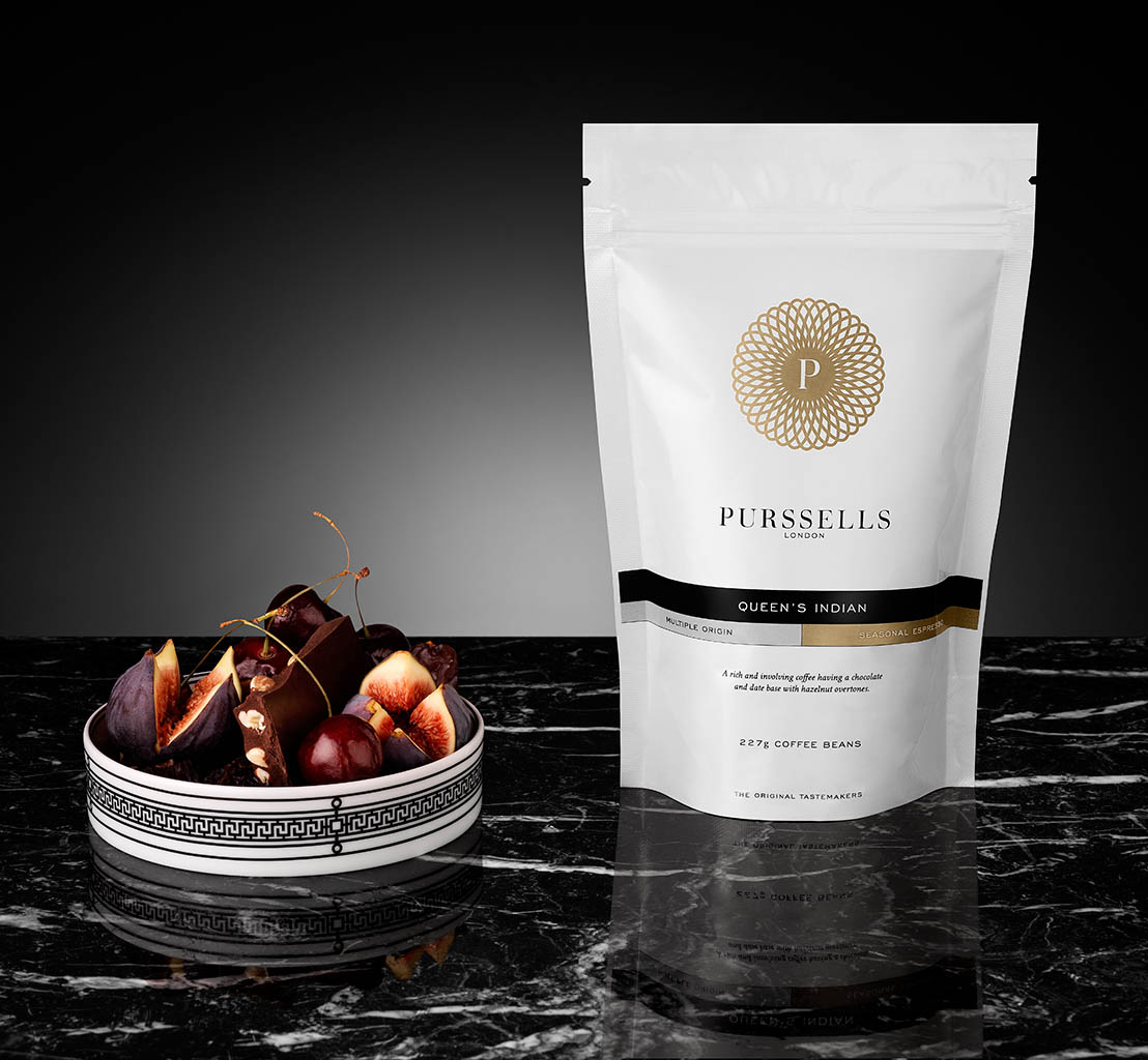 Packshot Factory - Ingredients - Purssells coffe beans