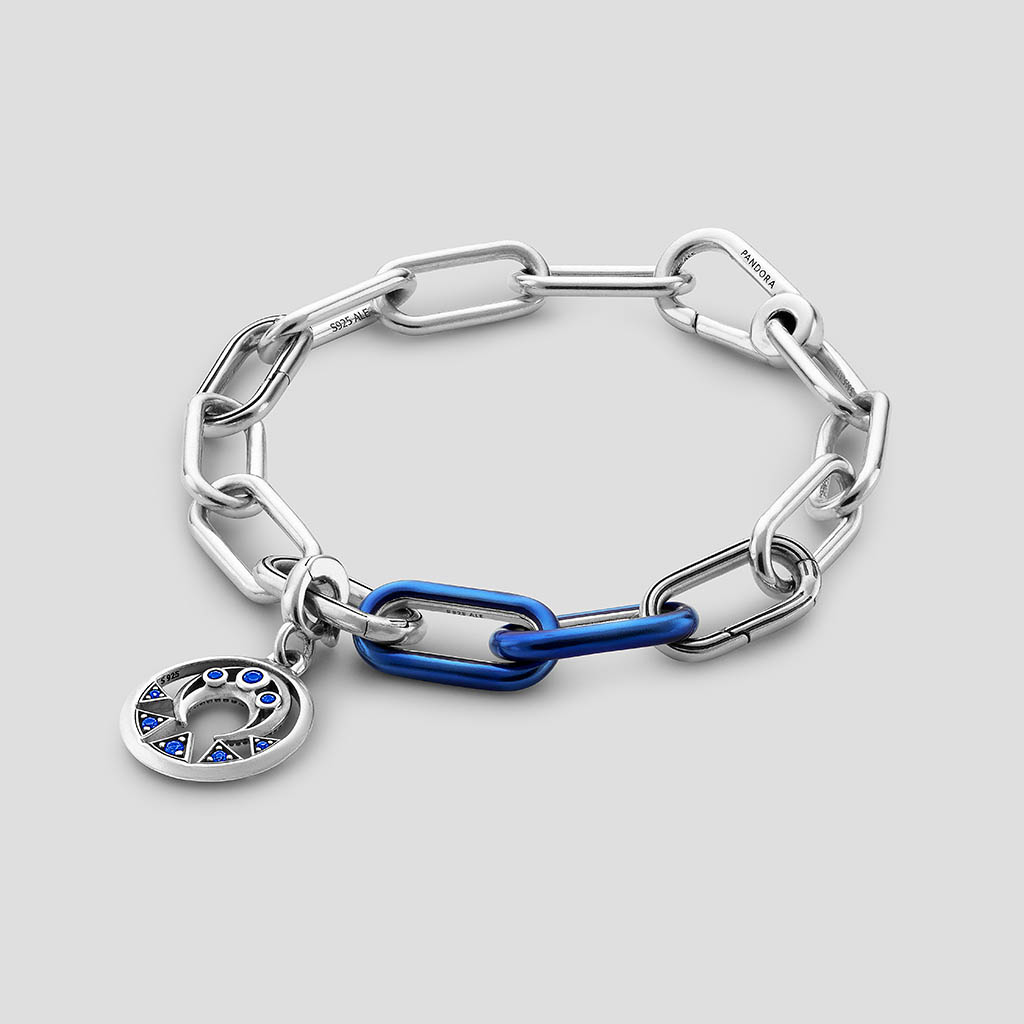 Jewellery Photography of Pandora bracelet by Packshot Factory