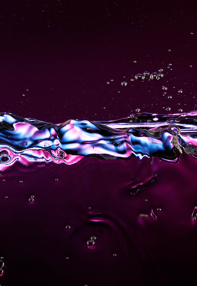 Liquid / Smoke Photography of Abstract water wave by Packshot Factory