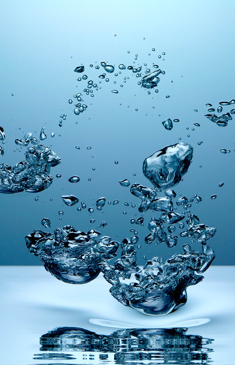 Packshot Factory - Liquid - Water bubbles