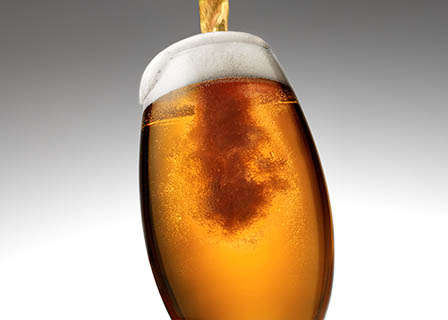 Drinks Photography of Beer glass pour