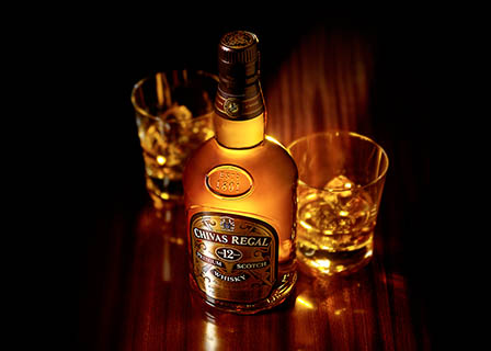 Serve Explorer of Chivas Regal Whisky Bottle