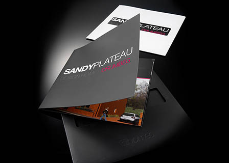 Collateral Explorer of Sandy Plateau brochures