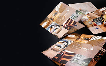 Artwork Photography of Creative Stone leaflets artwork