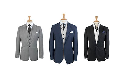 Mens fashion Explorer of Moss Bros men's suits