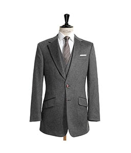 White background Explorer of Stockman vintage suit