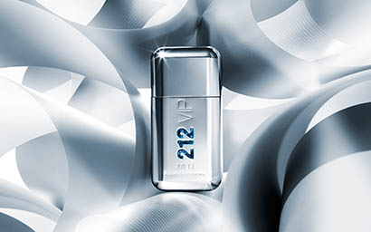 Cosmetics Photography of Carolina Herrera 212 men