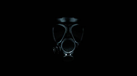 Black background Explorer of Chemical mask