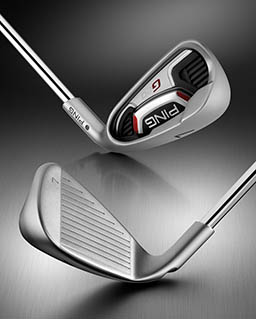 Still life product Photography of Ping golf clubs