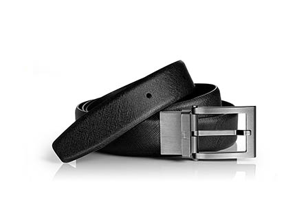 Fashion Photography of Alfred Dunhill leather belt